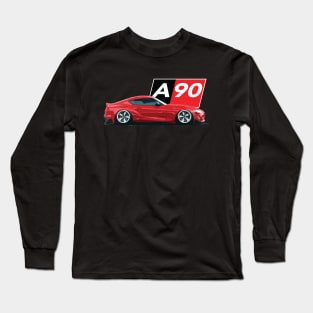 B58  TOYOTA SUPRA A90 TURBO GR Long Sleeve T-Shirt